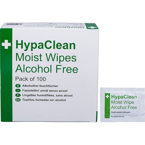 Alcohol Free Wipes Individually Wrapped