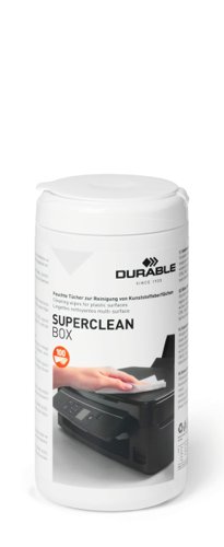Durable SUPERCLEAN Anti-Static Wipes  Keyboards Phones Tablets Laptops Computers