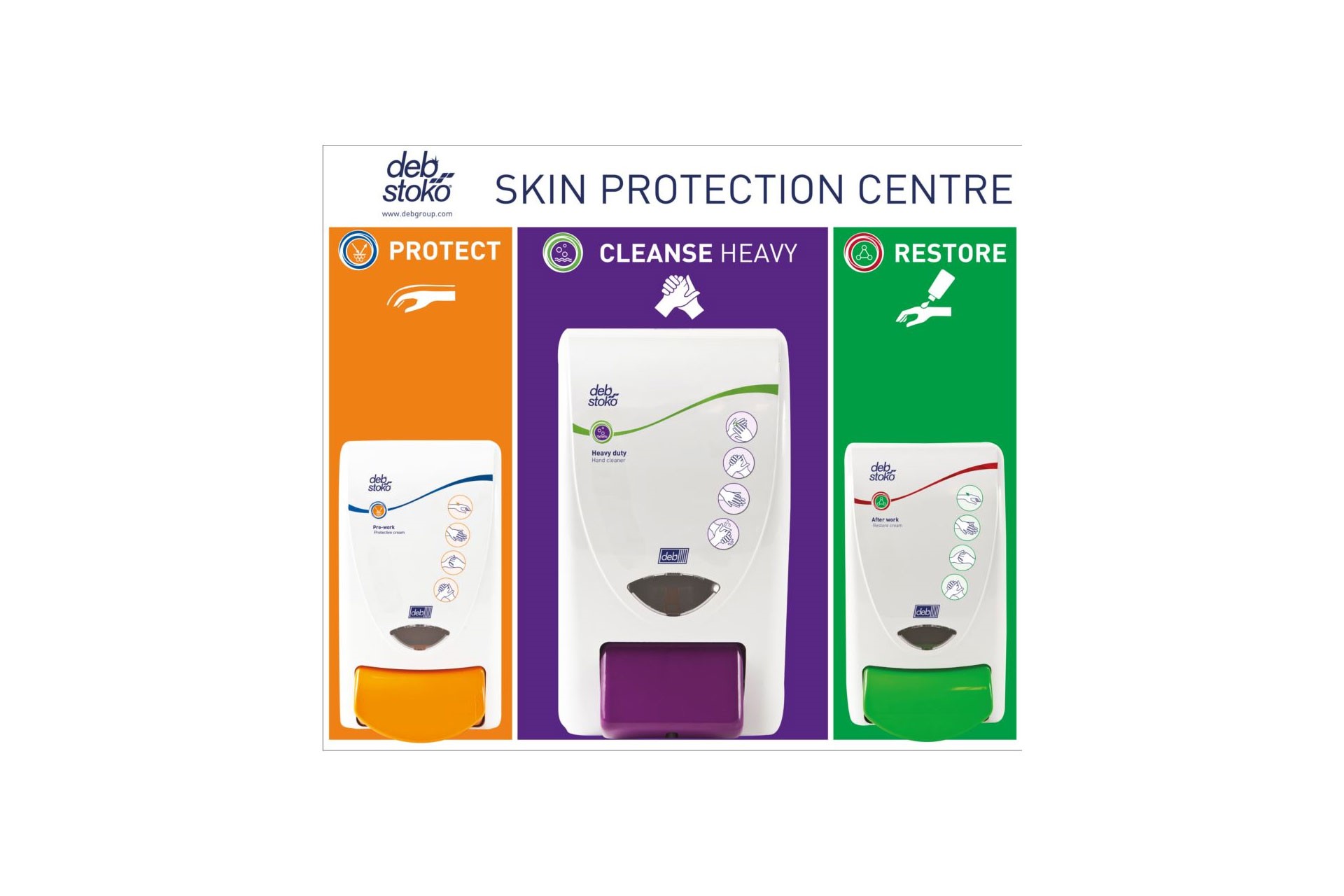 Small Skin Protection Centre Board DEB