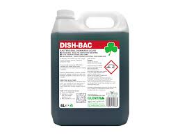 Clover Dish-Bac Washing up liquid Odourless with Bactericide