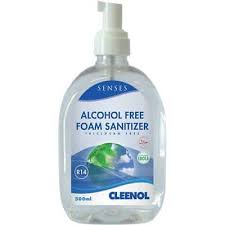 Alcohol Hand Sanitising Gel Pump Top Cleenol