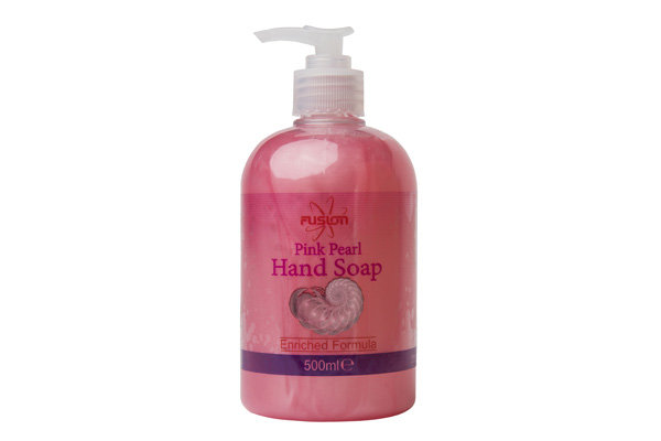 Pink Pearl Hand Soap Pump Top 500ml
