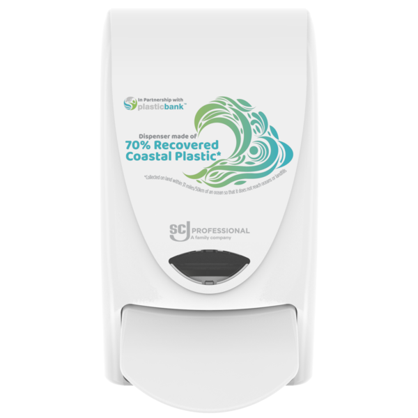 Proline Wave Dispenser Made From 70% Recycled Coastal Plastic