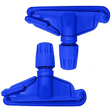 Plastic Kentucky Mop Holder/Clip Blue