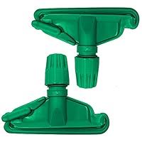 Plastic Kentucky Mop Holder/Clip Green