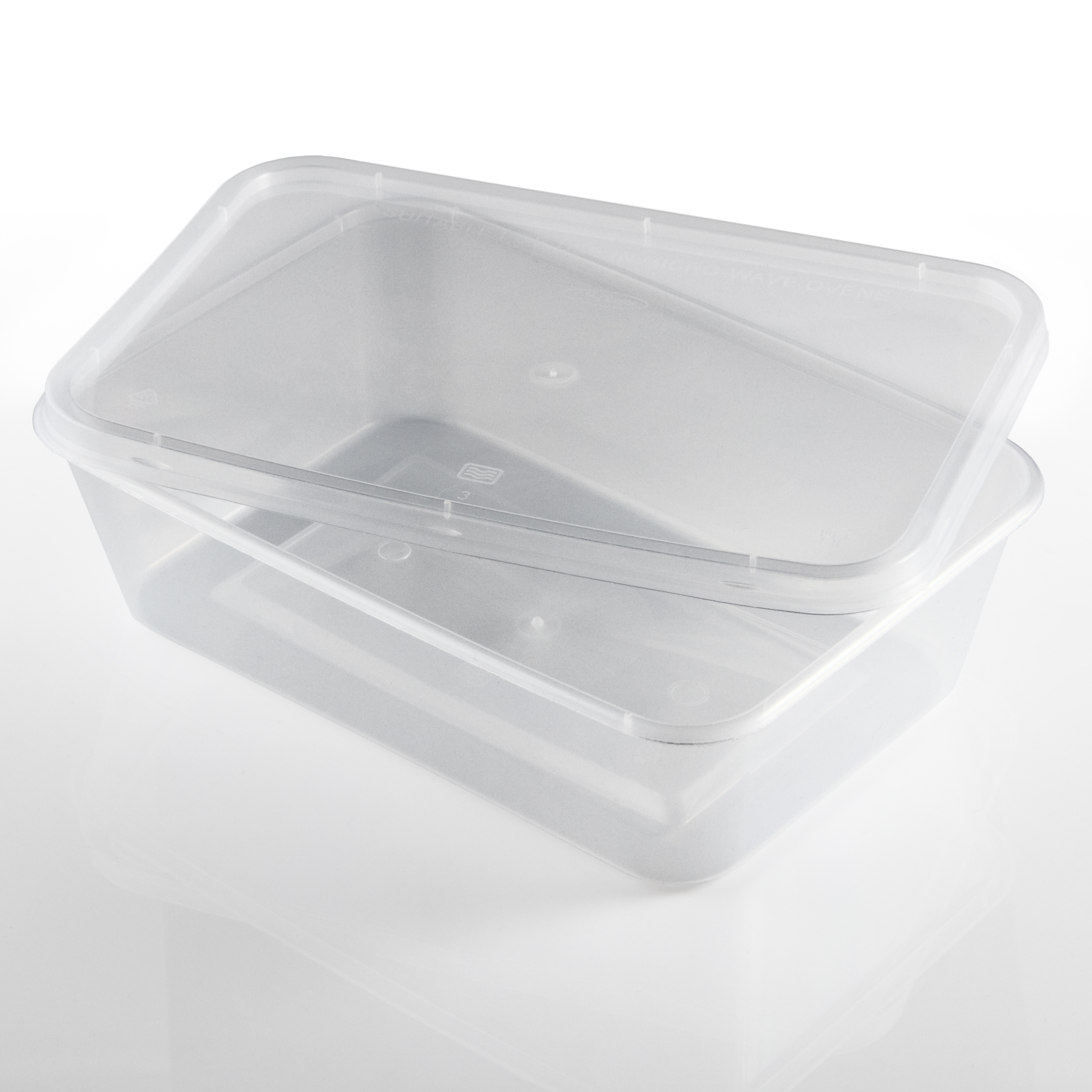 Microwave Container Rectangle PP 650ml