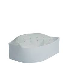 Paper Forage Hat Plain White