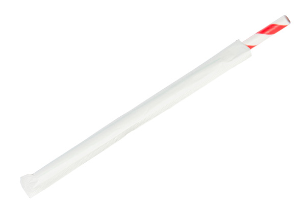 Paper Jumbo Straw Paper Wrapped