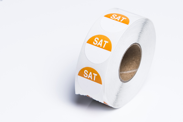 Round Daily Dot Label Saturday