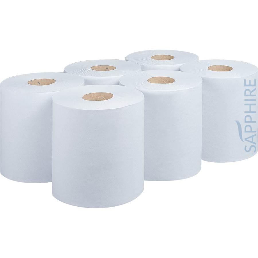 Centrefeed Roll 2ply Flat Sheet Sapphire