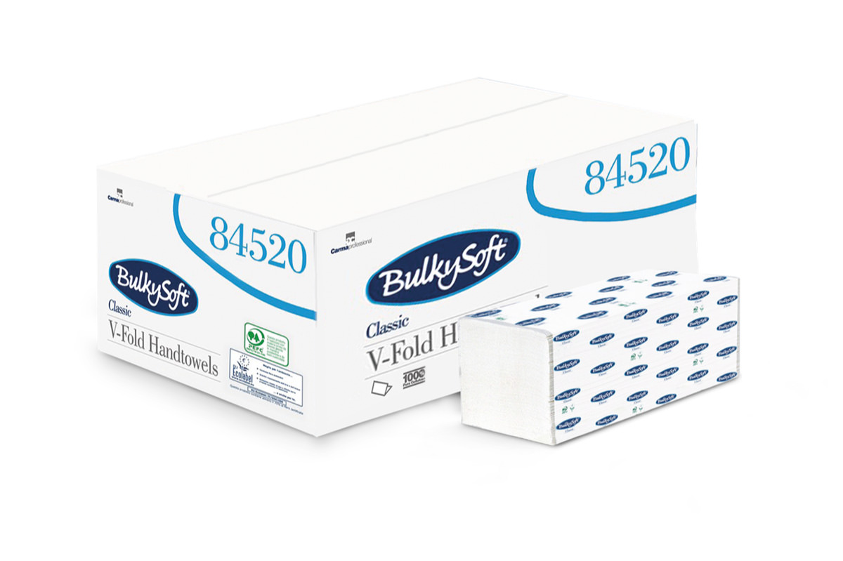 Hand Towel V-Fold 2ply Bulkysoft 84520