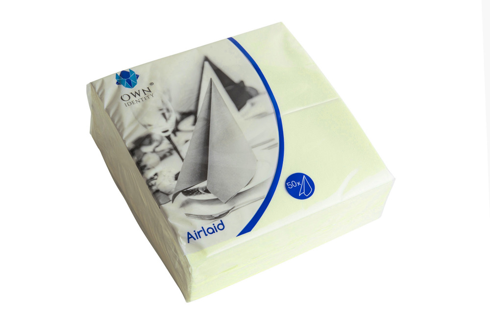 Napkin Airlaid 8-Fold 40 x 40cm
