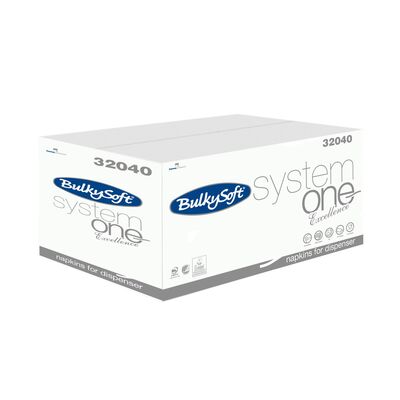 System One Excellence Napkin 2ply Bulkysoft 32040