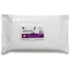 Wipes Antiviral Flowpack SaniSafe 4c
