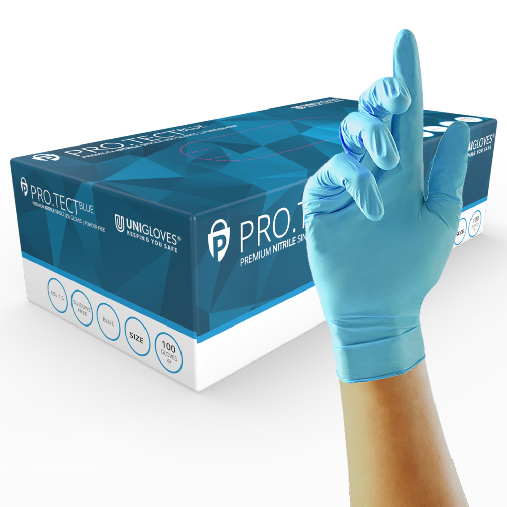 Glove Nitrile Powder Free Uniglove PRO.TECT Max