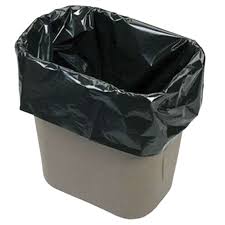 Square Bin Liner Heavy Duty 15x24x24&quot;