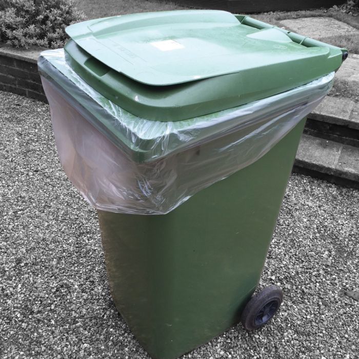 Wheelie Bin Liner Heavy Duty 26x44x54&quot;
