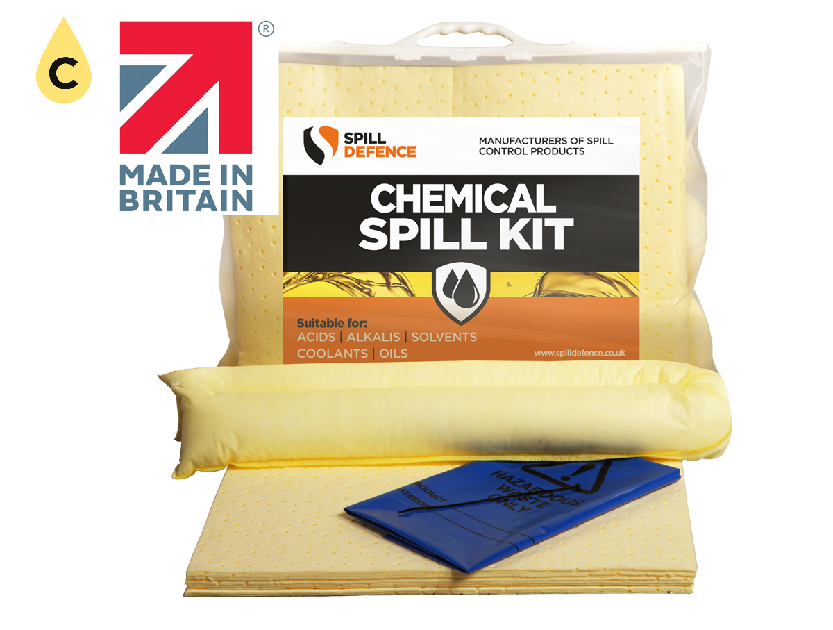Absorbent Spill Kit Clip Top Bag M&#39;tenance 15L