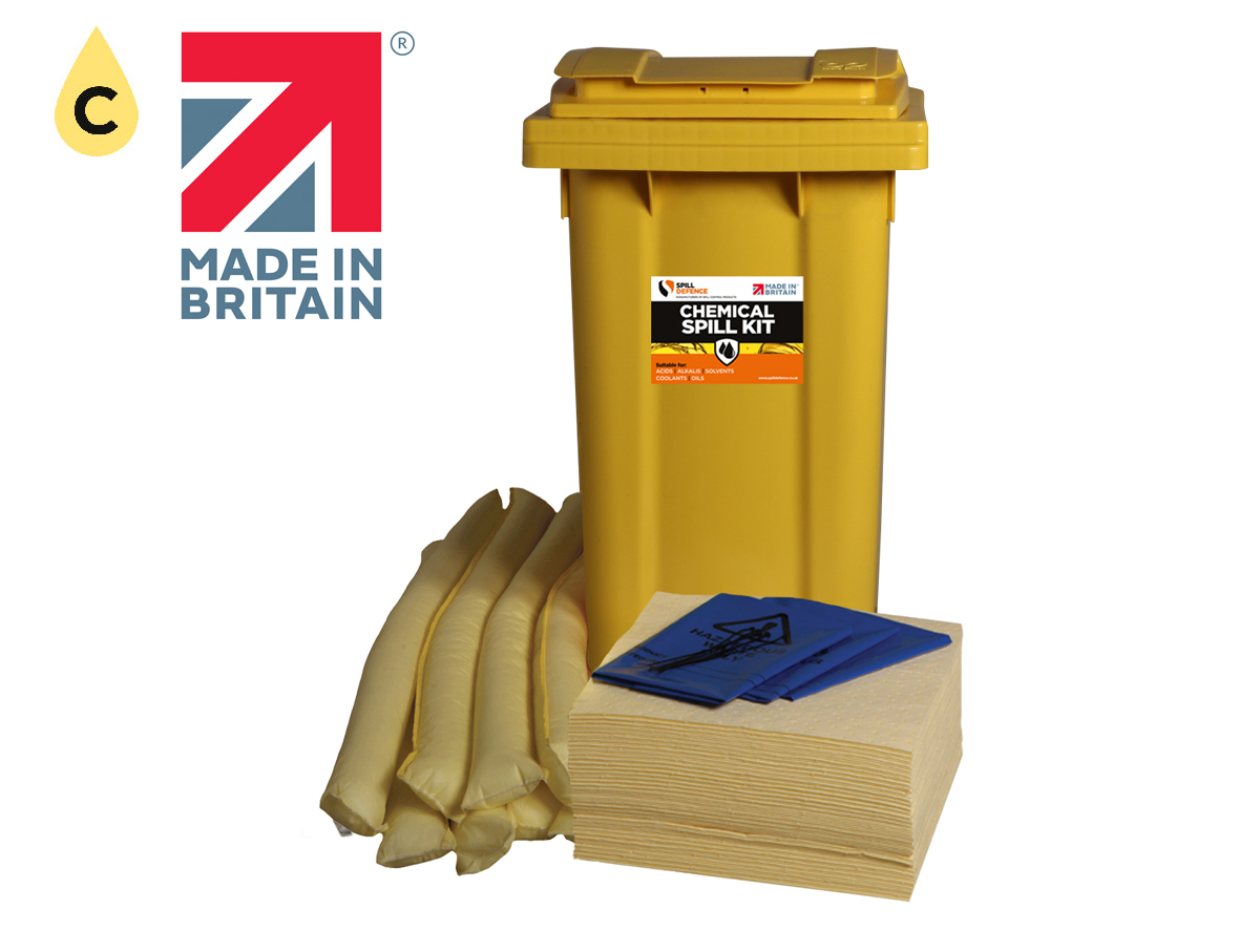 Absorbent Spill Kit ** Wheeled Bin Chemical