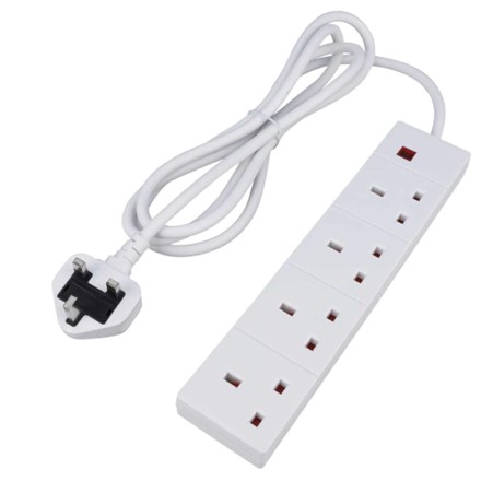 Extension Lead 4 Gang 2m